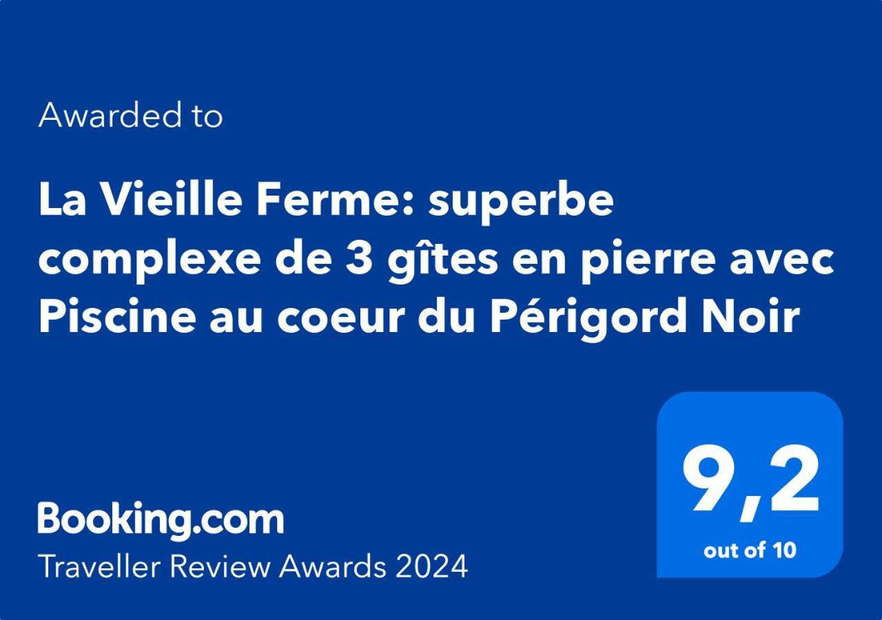 La Vieille Ferme: Superbe Complexe De 3 Gites En Pierre Avec Piscine Au Coeur Du Perigord Noir Saint-Genies Exterior photo